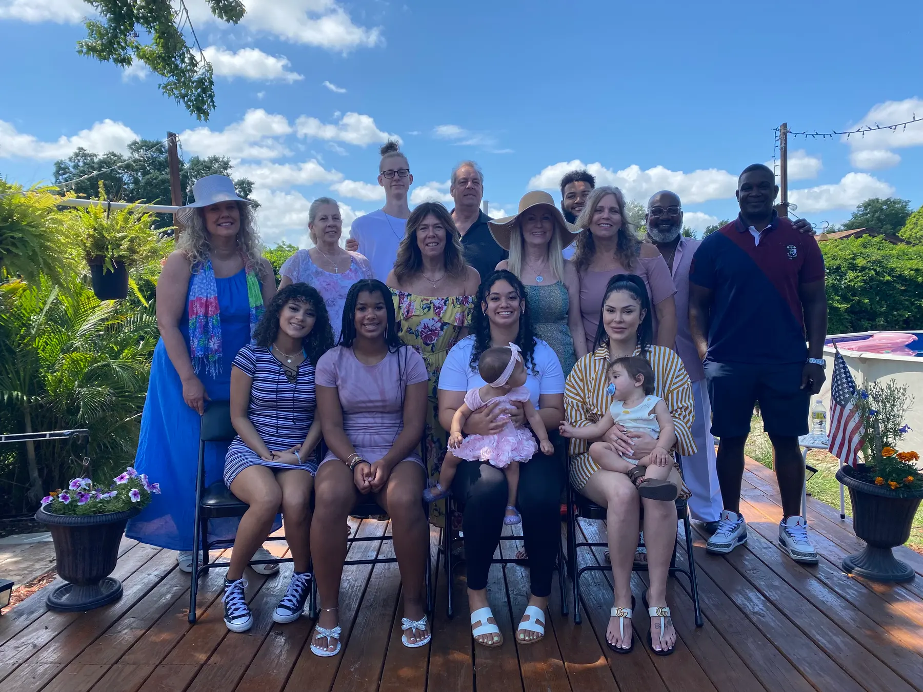 The New Generation Gospel Church family gathered together in Orlando